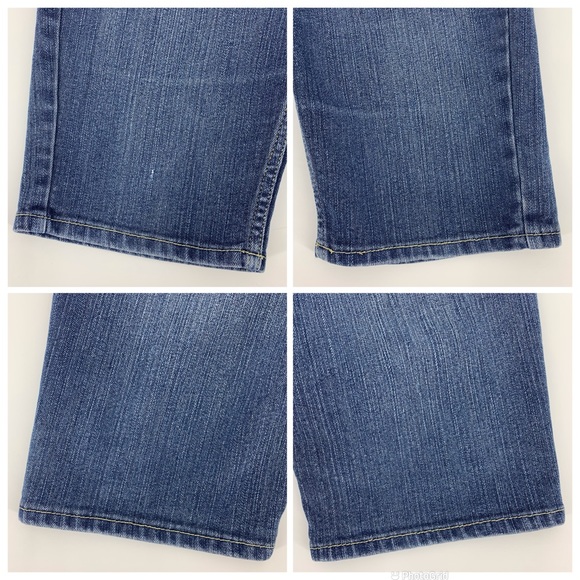 Levi's Girl's Faded Blue Denim Shorts with Embroidered Rainbow Back Pockets, 16 - Picture 7 of 16